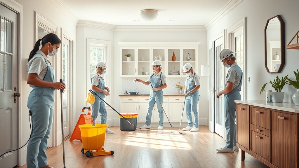 איך נראה תהליך ניקיון אחרי שיפוץ אצל סינדרלה גרופ